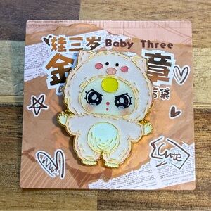Baby Three Pig Enamel Pin
